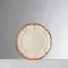 Eva Ivory / Red Salad Plate