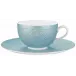 Mineral Irise Sky Blue Tea Cup Extra Diam 3.7 in