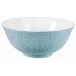 Mineral Irise Sky Blue Chinese Soup Bowl Diam 4.7 in