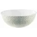 Mineral Irise Shell Salad Bowl Calabash Shaped Round 9.1 in.