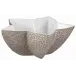 Mineral Irise Warm Grey Star Sugar Bowl Round 4.80314 in.