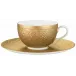 Mineral Irise Yellow Gold Tea Cup Extra Diam 3.7 in