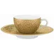 Mineral Irise Yellow Gold Mocha Cup (Uni Shape) Diam 2.8 in