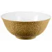 Mineral Irise Yellow Gold Chinese Soup Bowl Diam 4.7 in