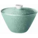 Mineral Irise Turquoise Soup Tureen Diam 11.0 in