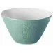 Mineral Irise Turquoise Salad Bowl Coned Shaped Diam 11.0 in