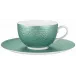 Mineral Irise Turquoise Tea Cup Extra Diam 3.7 in