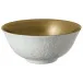 Mineral Filet Or/Gold Chinese Soup Bowl Full Gold inside Diam 4.7 in