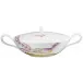 Paradis White Soup Tureen Diam 10.2 in