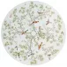 Paradis White Buffet Plate Coupe Diam 12.6 in