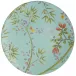 Paradis Turquoise American Dinner Plate N°1 Diam 10.6 in