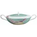 Paradis Turquoise Soup Tureen Diam 10.2 in