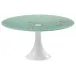 Paradis Turquoise Petit Four Stand Medium N°1 Diam 8.7 in