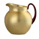 Plutone Pitcher Gold H 6.25" x Diam 5.5", 48 oz