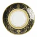 Regency Black Breakfast Saucer (16 cm/6 in) (Special Order)