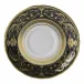 Regency Black Cream Soup Saucer (16 cm/6 in) (Special Order)