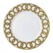 Riviera Dream White Flat Rim Plate (27 cm/10.5 in)