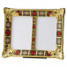 Old Imari Solid Gold Band Double Picture Frame (Special Order)