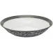 Tolède Platinum White Coupe Soup Bowl Diam 7.5 in