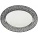 Tolède Platinum White Oval Dish/Platter 41 in X 30 in