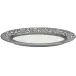 Tolede Platinum White Pickle/Side Dish 25.3 in. x 15.2 in.