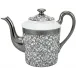 Tolède Platinum White Coffee Pot Diam 3.0 in