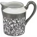 Tolède Platinum White Creamer 3.7 X 3.7 X 3.5 in