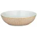 Tresor Orange Breakfast Coupe Plate Deep Motif N°3 Diam 6.7 in