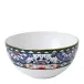 Victoria's Garden Blue, Green & Red Deep Bowl (14.5 cm/5.5 in & 57 cl/20oz)