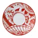 Victoria's Garden Red Tea Saucer (15 cm/6 in)