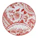 Victoria's Garden Red Coupe Plate (21 cm/8 in)