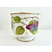 Round Cachepot (Exotic Butterflies) 7" H X 6.25" W