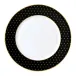 W1 Black Flat Rim Plate (27 cm/10.5 in)