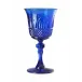 Italia Wine Blue H 7" x Diam 3.7", 6 oz