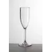 Flute Clear H 8" x Diam 2", 4.25 oz