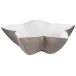 Mineral Irise Warm Grey Star Cup Diam 7.7 in