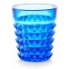 Palazzo Tumbler Blue H 4.3" x Diam 3.5", 9 oz