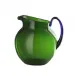 Pallina Pitcher Green H 7.5" x Diam 6.5", 68 oz