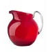 Pallina Pitcher Red H 7.5" x Diam 6.5", 68 oz