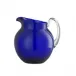 Plutone Pitcher Blue H 6.25" x Diam 5.5", 48 oz