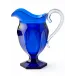 Roberta Pitcher Blue H 10" x Diam 7.5"- 40 oz