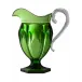 Roberta Pitcher Green H 10" x Diam 7.5"- 40 oz