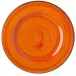 St. Tropez Orange Melamine Dinner Plate 10.5" Rd