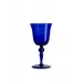 Saint Moritz Wine Blue H 7" x Diam 3.5", 8 oz