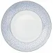 Tresor Blue Rim Soup Plate Motif N°3 Diam 8.7 in