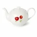 Impression Teapot Round 1.30 L Red Poppy