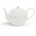 Golden Pearls Lid Of Teapot 1.30 L White