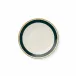 Capri Plate 17 Cm Dark Green/Yellow