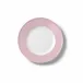Solid Color Dessert Plate 19 Cm Rim Pale Rose