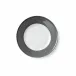 Solid Color Dessert Plate 19 Cm Rim Anthracite